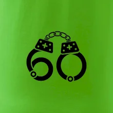 Narozeninové tričko pro policajta - pouta 60