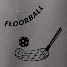 Floorball nápis šikmo