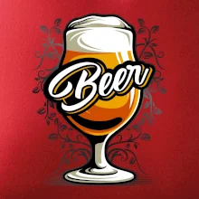 Beer sklenice s nožkou