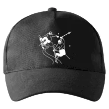 Lyžovaní - kresleny obrázek