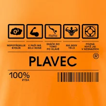 Čárový kód  - Plavec