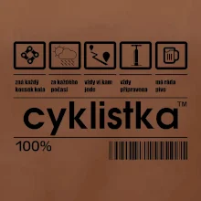 Čárový kód - Cyklistka