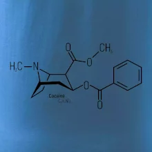 Molekulární struktura Cocaine Kokain