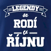 Legendy se rodí v říjnu