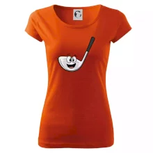 Parové triko - Golfová hůl a míček