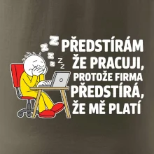 Korporát - Předstírám že pracuji, protože firma předstírá, že mě platí