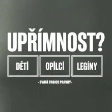 Upřímnost dětí opilci a legíny