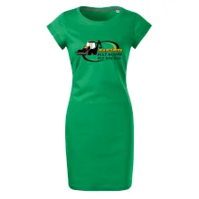 Bagrista v kruhu - vlastní nápis