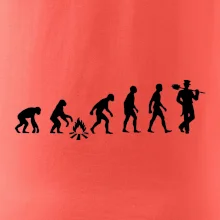 Evoluce kominík v klobouku