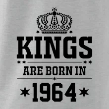 Kings are born in 1964