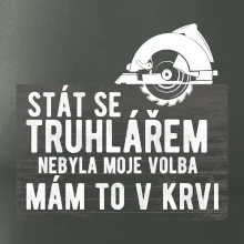 Stát se truhlářem nebyla moje volba
