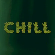 Konopí nápis chill