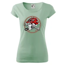 Lebka biker opravář