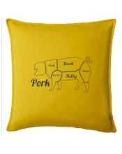 Prase nákres rozřezání