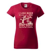 I like beer and disc golf