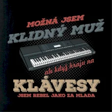 Klávesy klidný muž