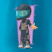 Vesmírný voják fialový