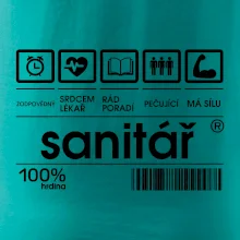 Čárový kód sanitář