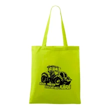 Holky, traktor stojí víc než kára