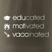 Educated motivated vaccinated