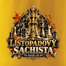 Listopadový šachista se zlatým králem