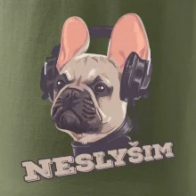 Francouzský buldoček neslyším