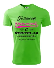 Je těžké být princezna - ředitelka