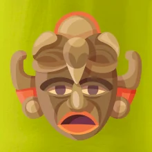 Mayové maska černoch