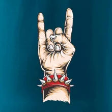 Rocková ruka s náramkem