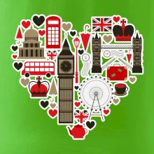 Britské srdce - objekty