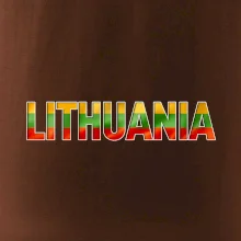 Lithuania - nápis vlajka