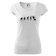 Evoluce kytarista - noha na kombu