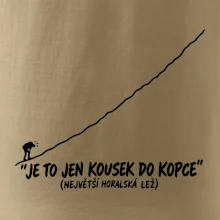 Je to jen kousek do kopce