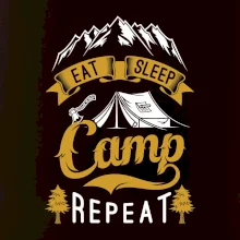 Eat Sleep Camp Repeat