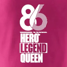 Hero, Legend, Queen 1986