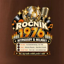 Ročník 1976 hitparády a milníky