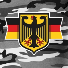 Německá orlice a vlajka