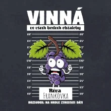 Vinná réva odsouzena Frankovka