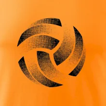 Volejbalový míč tiskový design