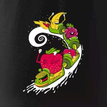 Milkshake vlak kreslený (Pecka design)