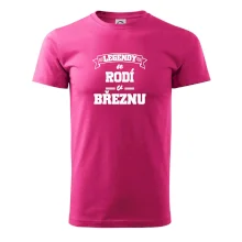 Legendy se rodí v březnu