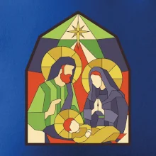 Vitráž - jesličky