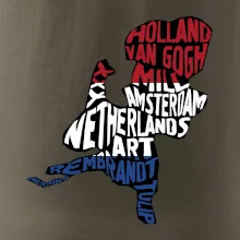 Mapy - názvy měst - Nizozemí