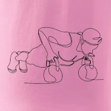 Kitebell posilování jedním tahem