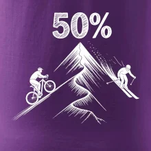 Narozeniny cyklista a lyžař 50