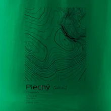 Plechý - vrstevnice v obdélníku