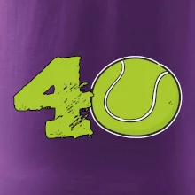 Tenis kulaté narozeniny 40