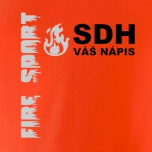 SDH REFLEXNÍ nápis (oheň, firesport, název sboru - vlastní nápis)