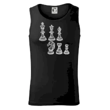 Šachové figurky kreslené