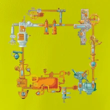 Steampunk barevná sestava